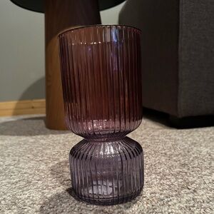 Like new condition. Just used for display. 
Can be a vase or candle holder